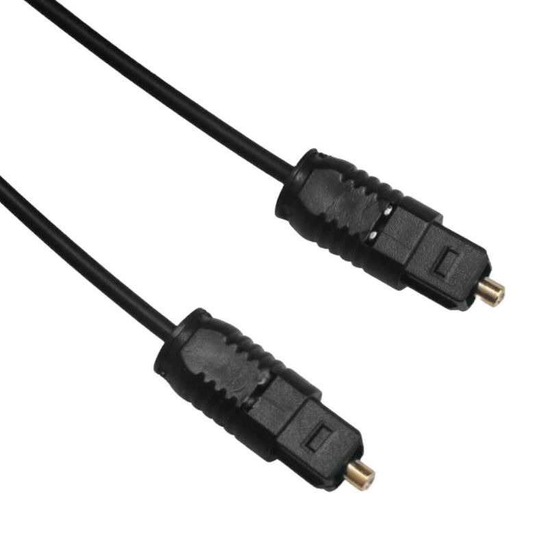 Sanoxy Gold TOSLink Fiber Optical Optic Digital Audio Cable SPDIF Sound Bar Cord, 1 of 3