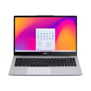 Acer Aspire 3 15.6" FHD Notebook, AMD Ryzen 7 7730U, 16GB RAM, 512GB SSD, Windows 11 Home, Pure Silver - 1 of 4