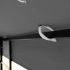 10x10 Ft Outdoor Patio Gazebo Replacement Canopy, Double Tiered Gazebo Tent Roof Top Cover Only（Frame Not Include） - 3 of 4
