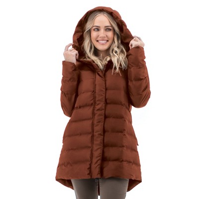 target brown puffer jacket