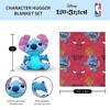 NBA Spin Stitch Hugger Pillow & Silk Touch Throw Blanket Set 40x50 Inches - 4 of 4