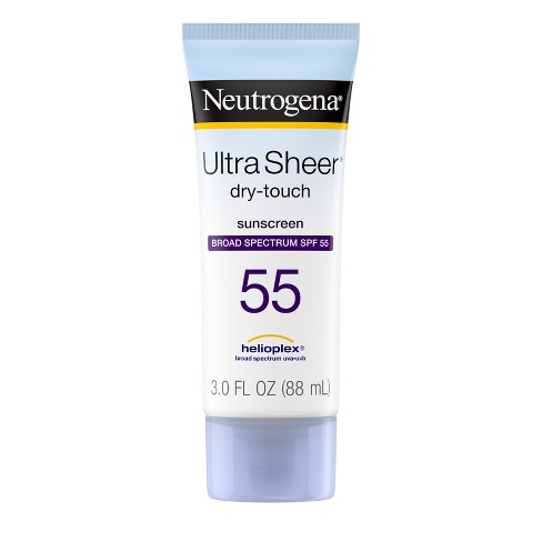 Ultra Sheer Sunscreen Lotion Moisturizing Face Serum Spf 50+