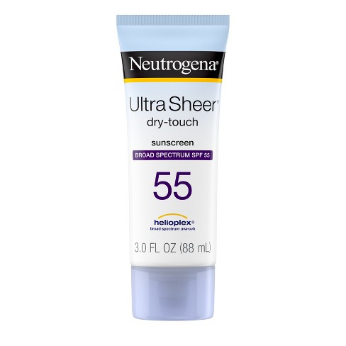 Neutrogena Ultra Sheer Dry Touch Sunscreen Lotion - SPF 55 - 3 fl oz - image 1 of 4