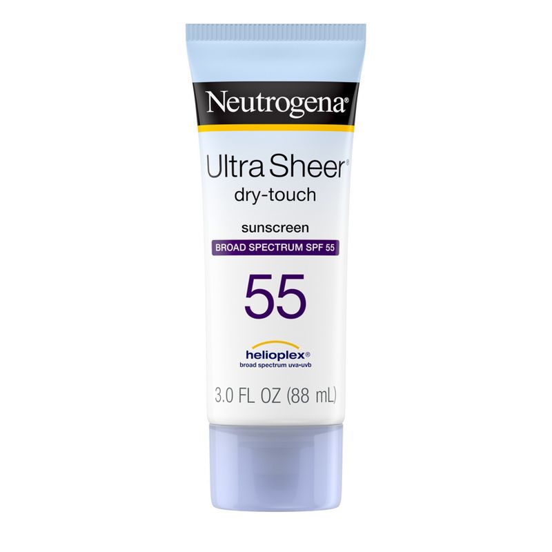 Neutrogena Ultra Sheer Dry Touch Sunscreen Lotion, SPF 55, 3oz, 1 of 14