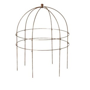 Gardeners Supply Company Jardin Bird Cage Plant Support | Large Sturdy Grow-Through Steel Flower Trellis and Garden Decor | Best to Support Peonies, - 1 of 4