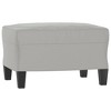 vidaXL Footstool Light Gray 23.6 in.x19.7 in.x16.1 in. Microfiber Fabric - 2 of 4