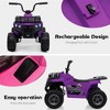 12V Kids Ride On Electric ATV, Ride Car Toy with Bluetooth Audio - 4 of 4