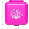 Polly Pocket Doll & Playset, Mattel 80th Heritage Compact, Doll House with Celebration Theme - 2 of 4