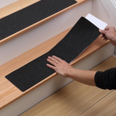 MBIGM Stair Treads Outdoor, Heavy Duty Anti-Slip Tape Black Safety Traction Grip