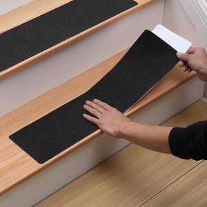 MBIGM Stair Treads Outdoor, Heavy Duty Anti-Slip Tape Black Safety Traction Grip - 1 of 4