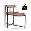 ALEXOUN 2-Tier Coffee Table - Easy to Use Multi-Functional Fashionable End Table for Living Room, Bedroom & Office - 3 of 4