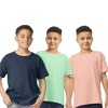 EG PRO Kid Boy Short Sleeve T Shirt Tees Heavy Cotton - 3 Pack - 2 of 4