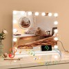 Vanity Mirror with Lights,  Dimmable Led Bulbs Lighted Vanity Mirror,  Color Modes, Smart Touch Control Makeup Mirror, Magnification for Bedroom - 3 of 4