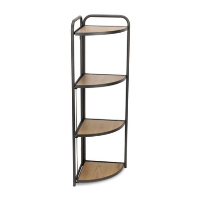 Cheung's Lefeld 4 Tier Foldable Corner Shelf