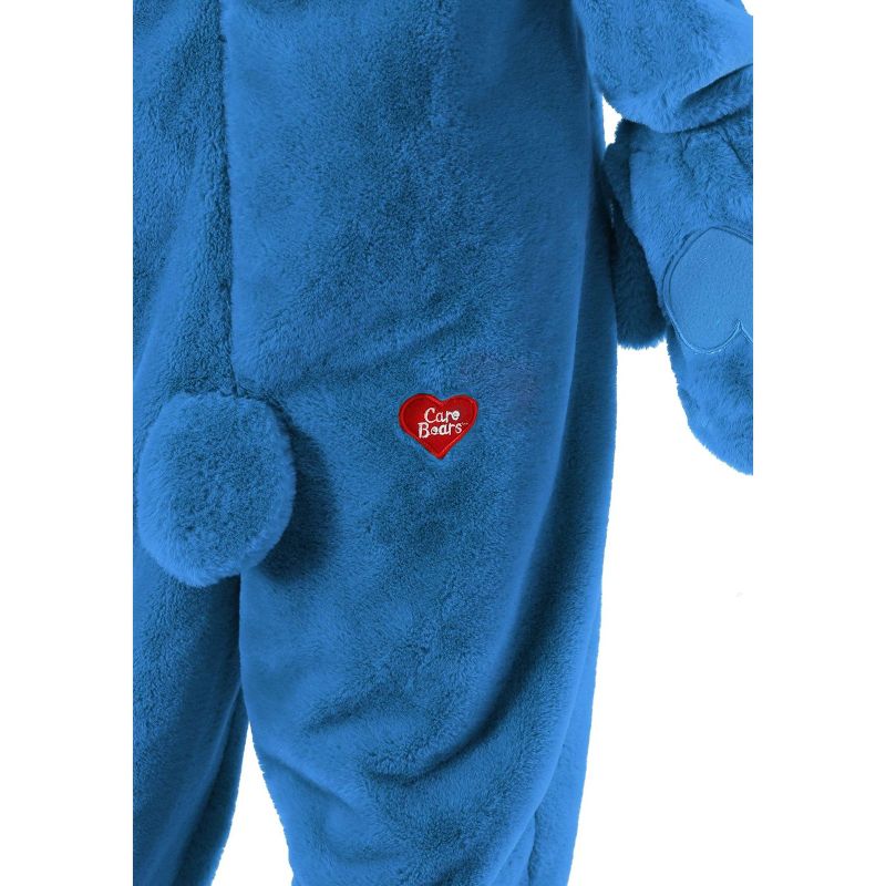 HalloweenCostumes.com Care Bears Deluxe Grumpy Bear Costume for Adults., 3 of 5