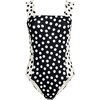 Lands' End Women's Square Neck High Leg One Piece Swimsuit - 3 of 3