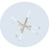 Meridian Furniture,Mercury Acrylic/Gold End Table - 3 of 4