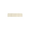 Meridian Furniture,Shaggy Cream Corduroy Performance Fabric Modular Sofa - 4 of 4