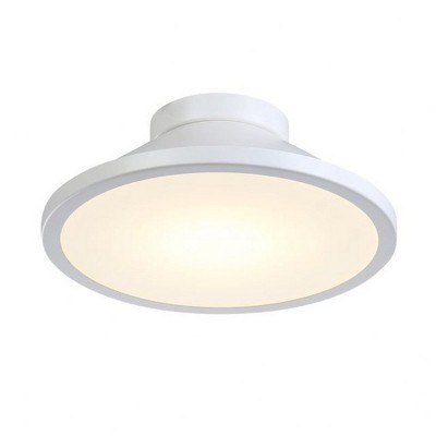 Artcraft Lighting Lucida 1 - Light Flush Mount in  White