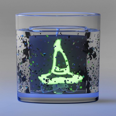 Gel LED Green Witch's Hat Fireside and Patchouli Candle - Hyde and EEK! Boutique™