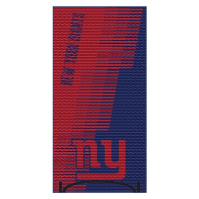 NFL New York Giants Progression Plastic Beach Mat