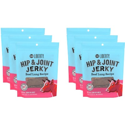 Bixbi Hip & Joint Grain Free Jerky for Dogs Beef Recipe - Case of 6 - 5 oz