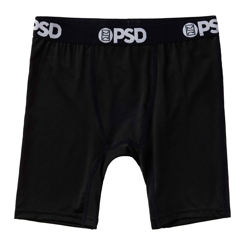 PSD Boys&#39; 2pk Sports Boxer Briefs - Black/Blue, 3 of 4