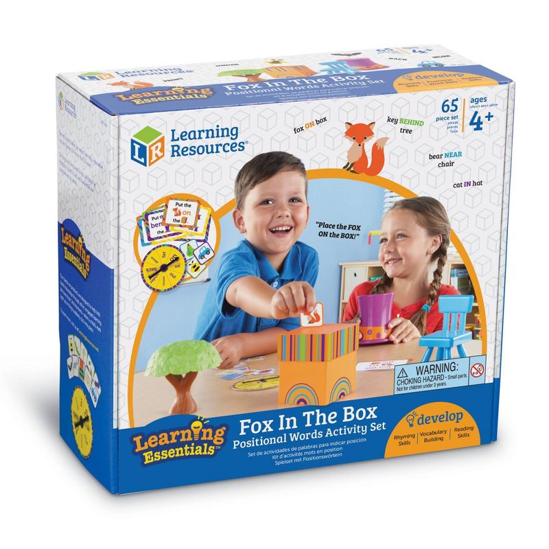 Learning Resources Fox in a Box Position Word Activity Set, 6 of 7