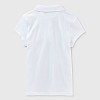 Girls' Adaptive Short Sleeve Uniform Polo Shirt - Cat & Jack™ - 2 of 3