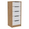 Sapphtopaz 3-Drawer Dresser for Bedroom Superior Top Drawers Cabinet Chest of Drawers Closet Organizers and Storage for Hallway, Living Room - 4 of 4