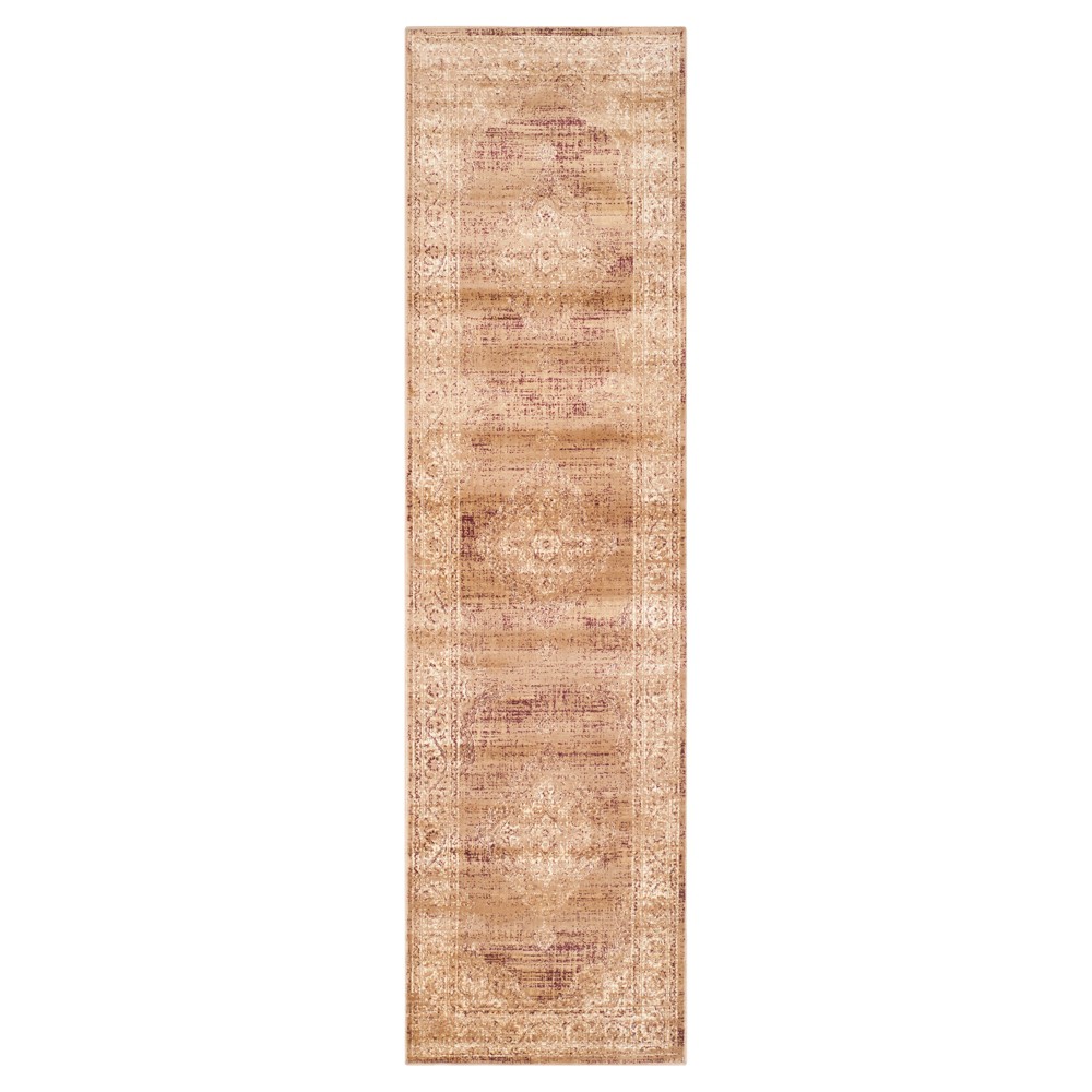  Runner Soft Taupe Adalene Vintage Inspired Rug