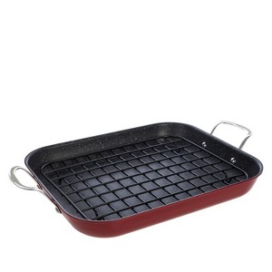 Curtis Stone Dura-Pan Nonstick Roasting Pan with Rack 766-767 Refurbished - 1 of 3