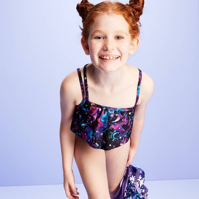 girls galaxy swimsuit