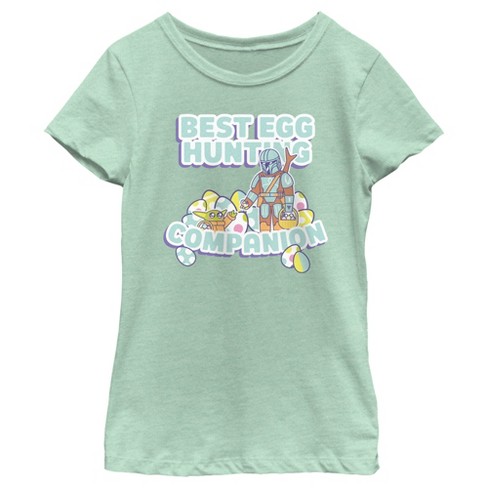 Girl's Star Wars: The Mandalorian Best Egg Hunt Duo T-Shirt - image 1 of 4