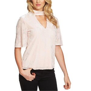 1.STATE Womens Velvet Knit Blouse - 1 of 1