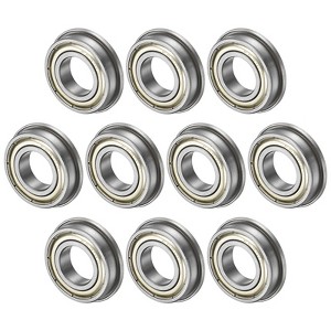 Unique Bargains Chrome Steel Durable Multipurpose Use Flanged Ball Bearing - 1 of 4