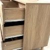 Modern natural rattan, rattan dressing table, simple, rattan drawer design - 4 of 4