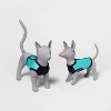 Spacer & Mesh with Zipper Centerback Cooling Dog and Cat Vest - Blue - Boots & Barkley™ - 4 of 4
