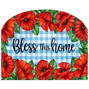 Briarwood Lane Spring Art Sign 8.25x10.25 Bless This Home Floral For Spring Art Sign - 1 of 4