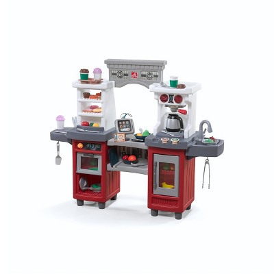 step2 coffee time play kitchen set with toy coffee maker