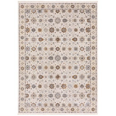 Oriental Weavers Maharaja 071W1 Ivory/ Gold Indoor Area Rug - 3'3" x 5'