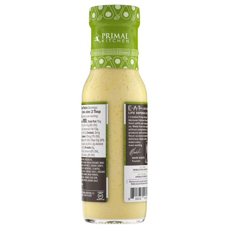 Primal Kitchen Cilantro Lime Dressing - 8 fl oz, 6 of 15