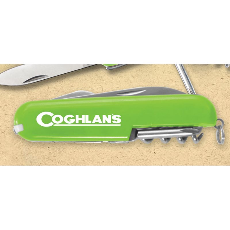 Coghlan's Multi-Function Camp Knife, 7 Functions, Army Camping Swiss Style, 2 of 4