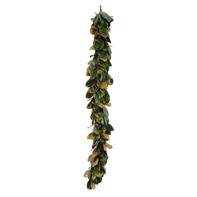 Plum & Post Grand Magnolia Leaf Garland 72"
