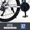 Topteng 26" Mountain Bike 27-Speed Double Disc Brake Suspension Fork MTB for Adults - 4 of 4