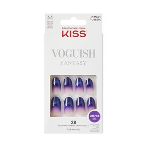 KISS Products Voguish Fantasy Fake Nails - Lovefool - 31ct - 1 of 4