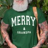 Merry Grandpa Retro Christmas T-Shirt, Matching Family Holiday Tee | OrnamentallyYou - 4 of 4