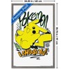 Trends International Pokémon: Expressive Doodle - I Choose You! Framed Wall Poster Prints - 3 of 4