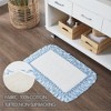 April & Olive Annie Buffalo Blue Check Bathmat 20x30 VHC Brands - 2 of 3