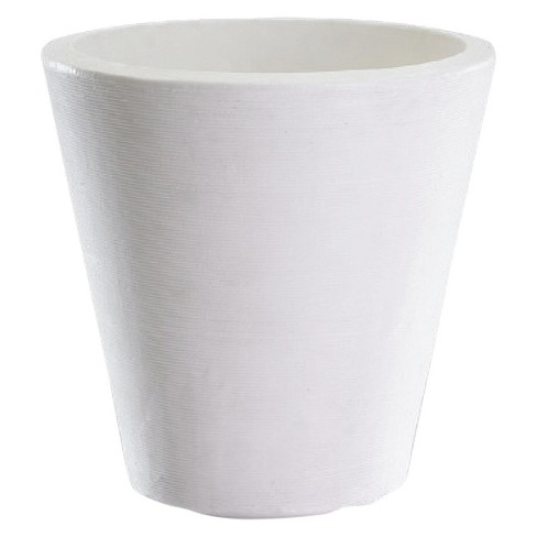 14 Madison Planter White Crescent Garden Target